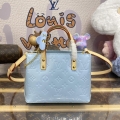 LV M24144 Louis Vuitton Reade PM Bag Sky Blue