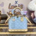 LV M24062 Louis Vuitton Alma BB Bag Sky Blue