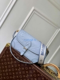 LV M46846 Louis Vuitton Diane Satchel Bag Blue Hour