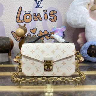 LV M46914 Louis Vuitton Pochette Métis East West Handbag Other Monogram Canvas