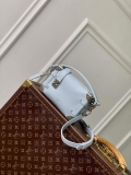 LV M25067 Louis Vuitton Side Trunk PM Bag Olympe Blue