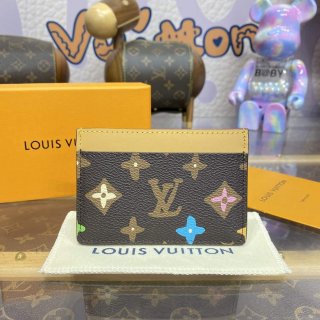 LV M83348 Louis Vuitton Card Holder Chocolate