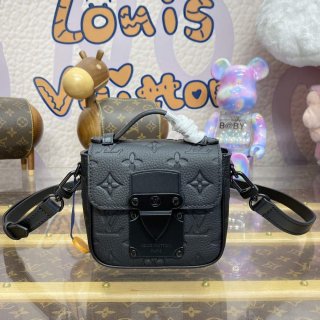 LV M83148 Louis Vuitton Pico S-Lock Bag Black