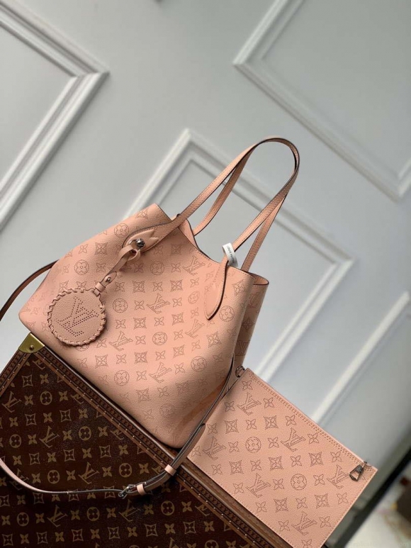 Louis Vuitton Blossom MM Mahina Tote Bag LV M21851 Pink