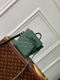 LV M83052 Louis Vuitton Nano Steamer Bag Forest Green