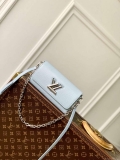 LV M83478 Louis Vuitton Twist West Pochette Epi leather Bag Ice Blue