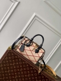 LV M24261 Louis Vuitton Speedy Bandoulière 20 Handbag Beige/Red