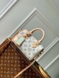 LV M24709 Louis Vuitton Speedy Bandoulière 20 Handbag Multicolor Beige