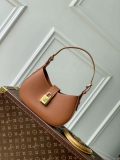 LV M24885 Louis Vuitton Low Key Shoulder Bag Cognac Brown