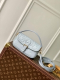 LV M83592 Louis Vuitton Nano Diane Bag Monogram Empreinte leather Olympe Blue