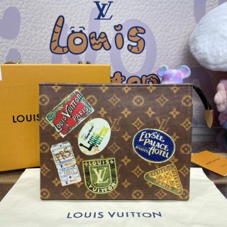 LV M83487 Louis Vuitton Toilet Pouch Bag Monogram Canvas