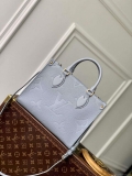 LV M46840 Louis Vuitton OnTheGo PM Handbag Blue Hour