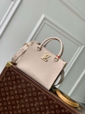 LV M23637 Louis Vuitton Lock & Go Handbag Quartz