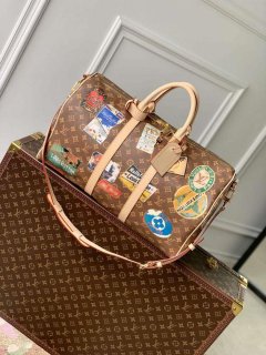 LV M24960 Louis Vuitton Keepall Bandoulière 45 Travel Bag Monogram