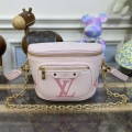 LV M82347 Louis Vuitton Mini Bumbag Monogram Empreinte Pink