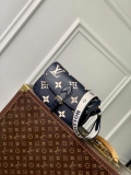 LV M47161 Louis Vuitton Diane Monogram Empreinte Leather Black with Camel