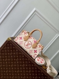 LV M25318 Louis Vuitton OnTheGo East West Handbag Coral