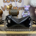 LV M25445 Louis Vuitton Slim Trunk Bag Black