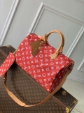 LV M24420 Louis Vuitton Speedy P9 Bandoulière 40 Bag Monogram Leather Red