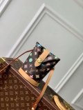 LV M83344 Louis Vuitton Envelope Pouch Bag Chocolate