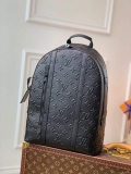 LV M57959 Louis Vuitton Armand Backpack Other Leathers Black