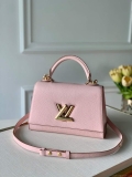 LV M57214 Louis Vuitton Twist One Handle PM Bag M57897 Greige