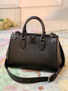 LV M57680 Louis Vuitton Grenelle Tote PM M57681 Black