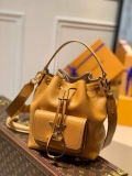 LV M57689 Louis Vuitton Lockme Bucket Bag M57687 M57688 Arizona Beige