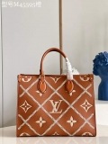 Louis Vuitton M46015 LV M46016 Onthego MM Monogram Arizona Brown