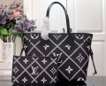 Louis Vuitton M46040 LV M46039 Neverfull MM black