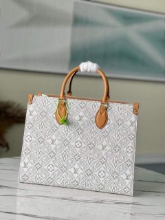 Louis Vuitton M59614 LV M46015 Onthego MM Monogram White