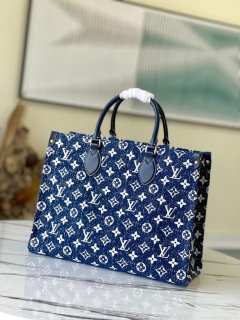 Louis Vuitton M59608 OnTheGo MM Tote bag Monogram Blue