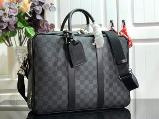 Louis Vuitton N40007 LV M43423 Porte Documents Voyage Damier