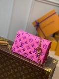 Louis Vuitton M80745 Pochette Coussin LV M80742 Pink Purple