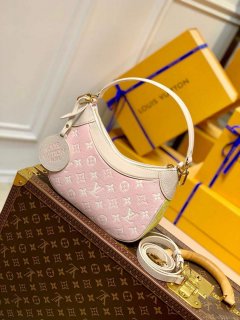 LV M46113 Louis Vuitton Bagatelle BB Bag M46091 Pink