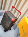 LV M23203 Louis Vuitton Horizon 55 Monogram canvas M23202 Red