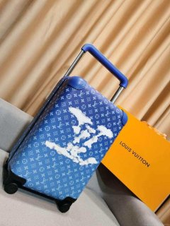 LV M23203 Louis Vuitton Horizon 55 Blue Monogram canvas M23202