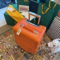 Goyard BOURG2PMLTY01CL03P Bourget PM Trolley Case G99014 Orange