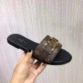 Louis Vuitton Women’s Shoes 1A64MO Lock IT Flat Mule L61102