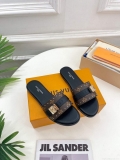 LV 1AAC3Y Louis Vuitton Lock It Flat Mules L99032