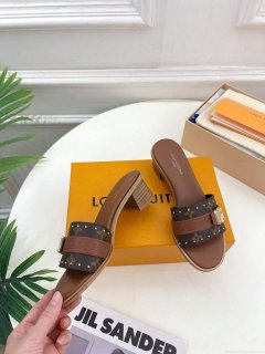 LV 1AADI2 Louis Vuitton Lock It Mules L99034