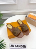 LV 1AAC3Y Louis Vuitton Lock It Flat Mules L99038