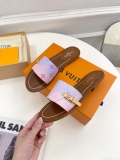 LV 1AAC3Y Louis Vuitton Lock It Flat Mules L99041