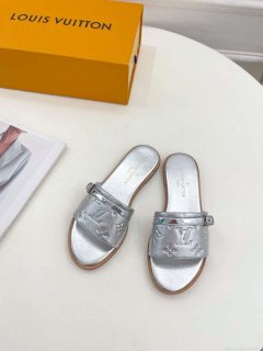 LV 1ABV0K Louis Vuitton Lock It Flat Mule L66283