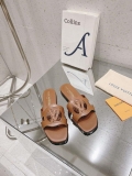 LV 1ABP20 Louis Vuitton LV Isola Flat Mules L66398