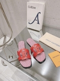 LV 1ABP20 Louis Vuitton LV Isola Flat Mules L66401