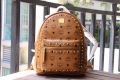 MCM MMKAAVE08CO001 32cm Stark Backpack in Visetos Brown