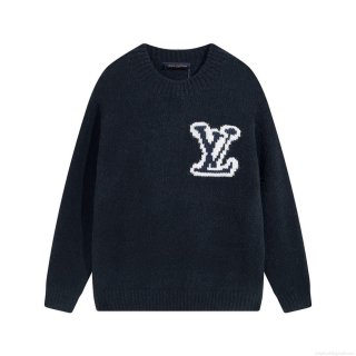 LV 1AATYF Men’s Women’s Lvse Embossed Crewneck Sweater L55739