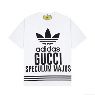 Gucci 616036 Adidas x Gucci Cotton Jersey Men Women’s T-shirt G38682