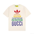 Gucci 616036 Adidas x Gucci Cotton Jersey Men Women’s T-shirt G38683